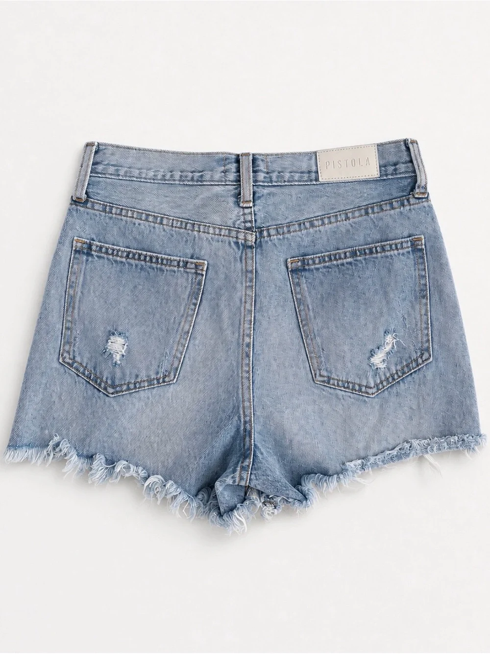 Pistola Maeve Super High Rise Cut Off Shorts 27